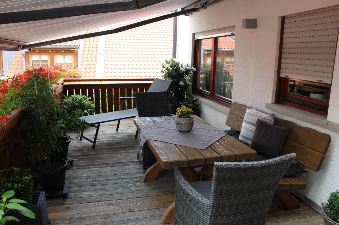 Ferienwohnung Forellenhof Oberschwarzach ภายนอก รูปภาพ