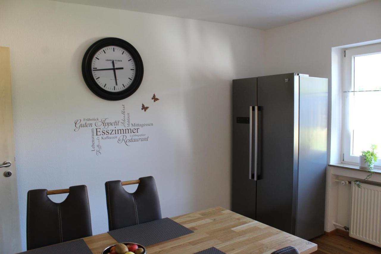 Ferienwohnung Forellenhof Oberschwarzach ภายนอก รูปภาพ