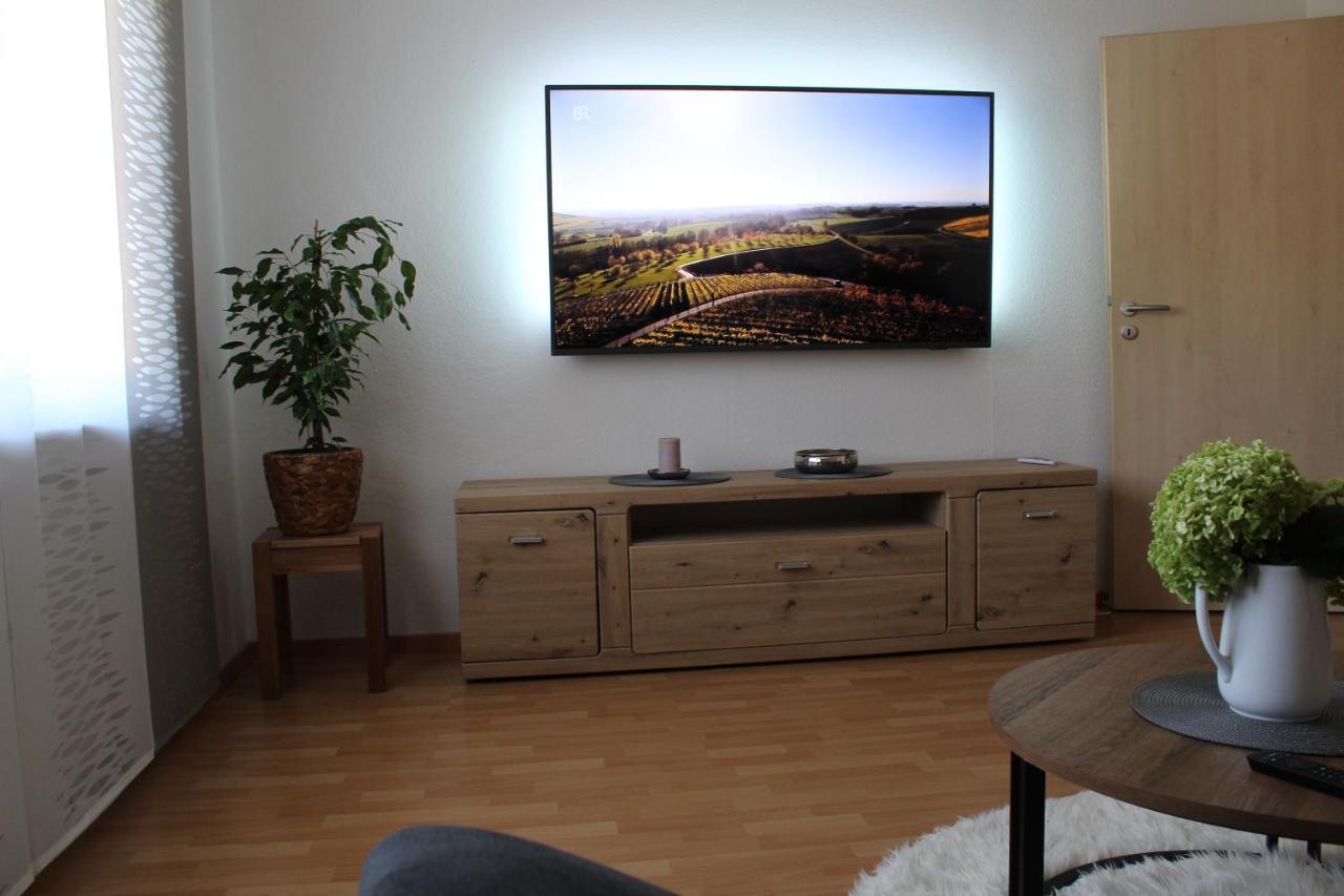 Ferienwohnung Forellenhof Oberschwarzach ภายนอก รูปภาพ